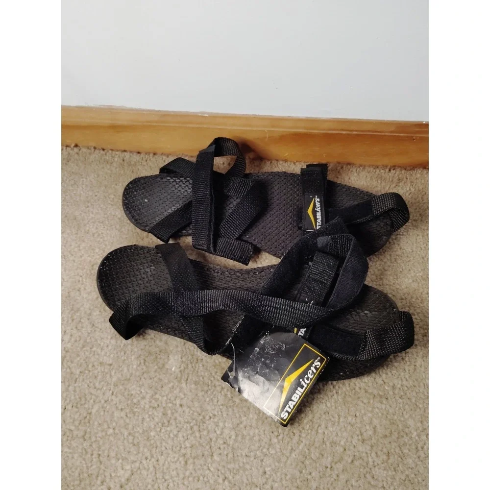 NWT-STABILicers Traction Cleats Overshoes XL Black Ice Hiking Snow Grip‎ Spikes